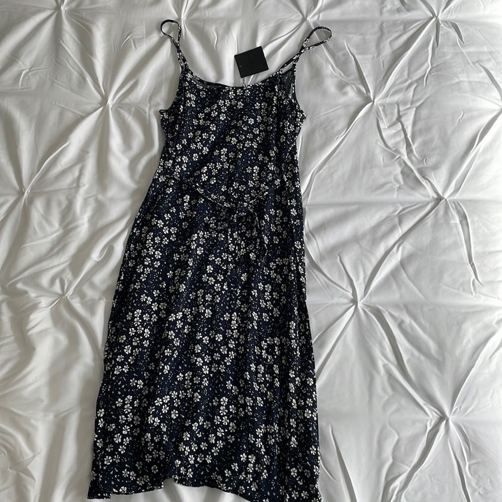 floral midi dress